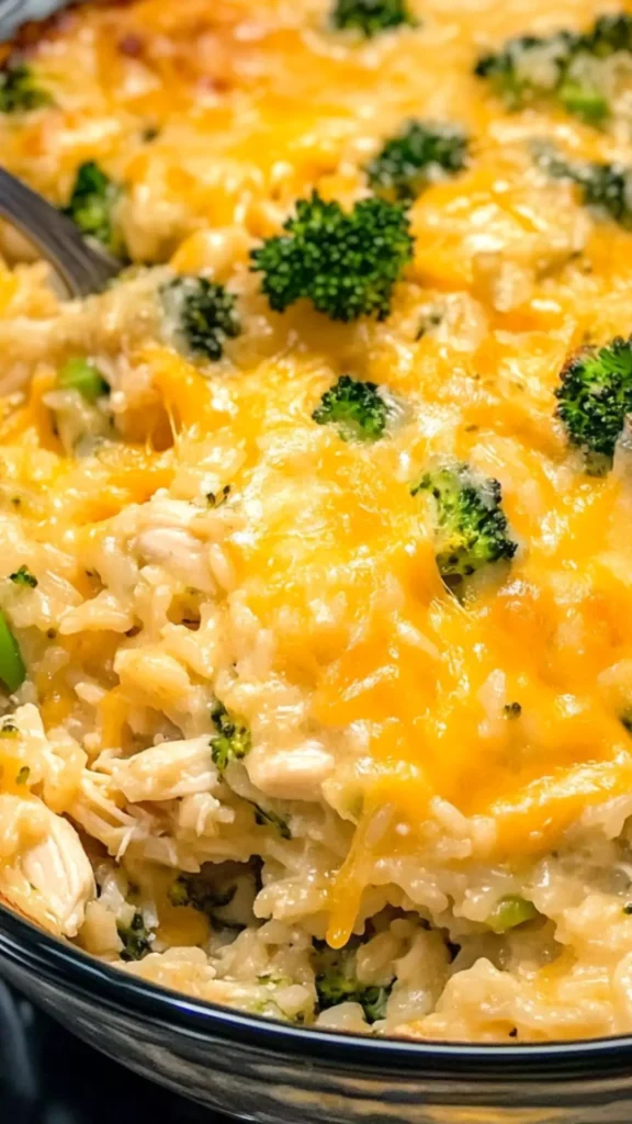 Copycat Cheesy Chicken Broccoli Rice Casserole Recipe