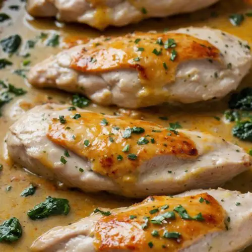 Creamy Baked Chicken Breasts copycat Recipe