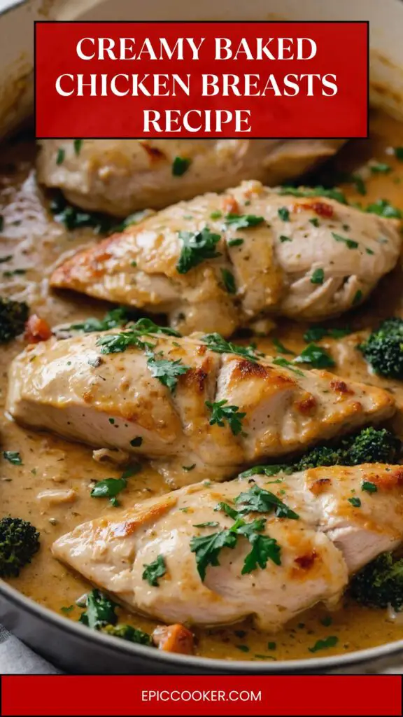 Creamy Baked Chicken Breasts Recipe Creamy Baked Chicken Breasts Recipe