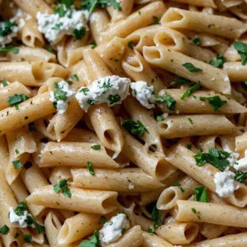 How to make Creamy Goat Cheese Pasta Recipe