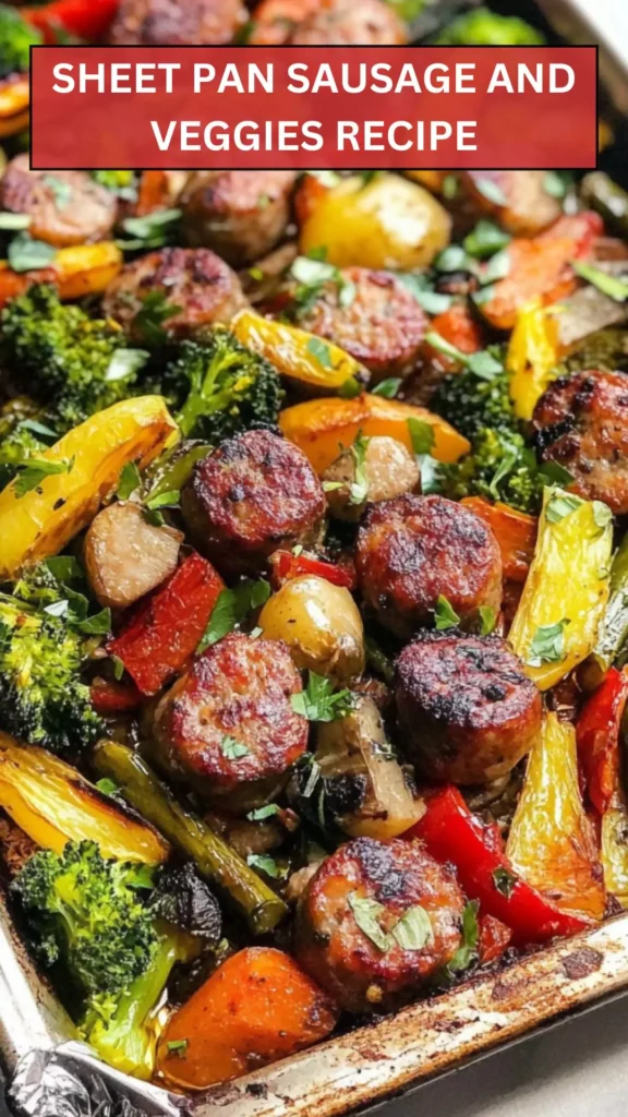 Best Sheet Pan Sausage And Veggies Recipe Best Sheet Pan Sausage And Veggies Recipe