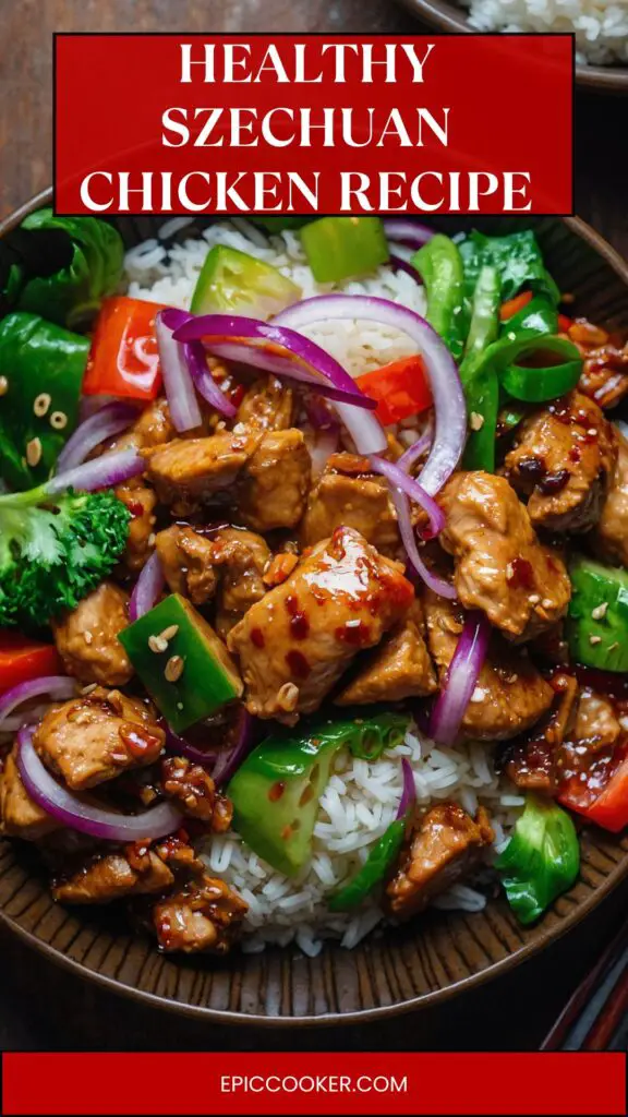healthy szechuan chicken recipe healthy szechuan chicken recipe