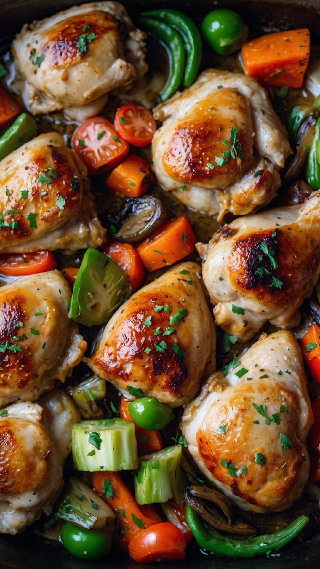 Hit Run Baked Chicken And Veggies Recipe - Epic Cooker