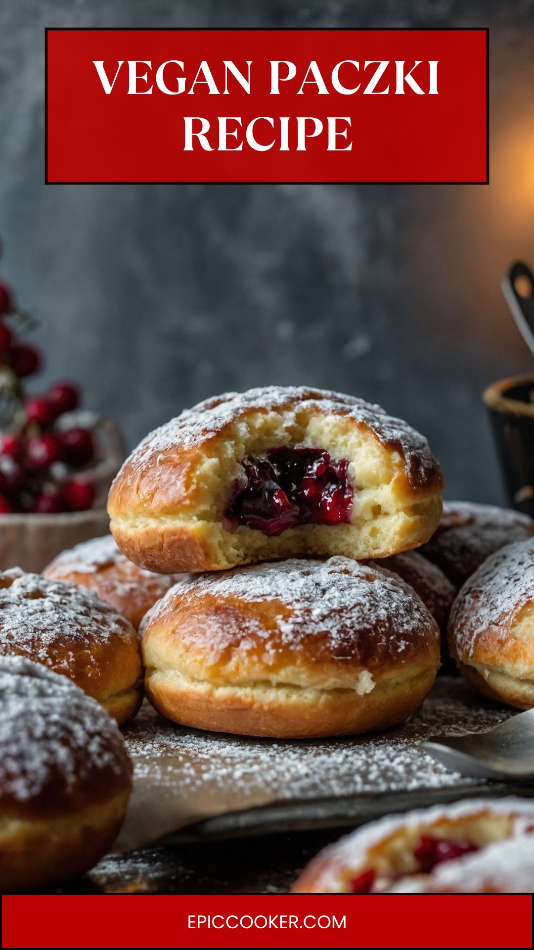 vegan paczki recipe