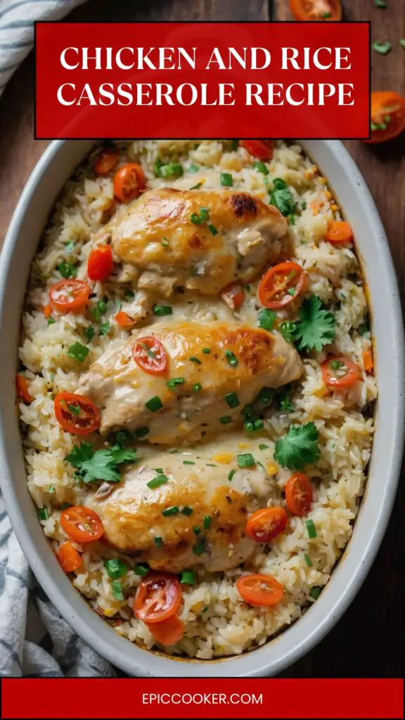 Chicken And Rice Casserole Recipe Chicken And Rice Casserole Recipe