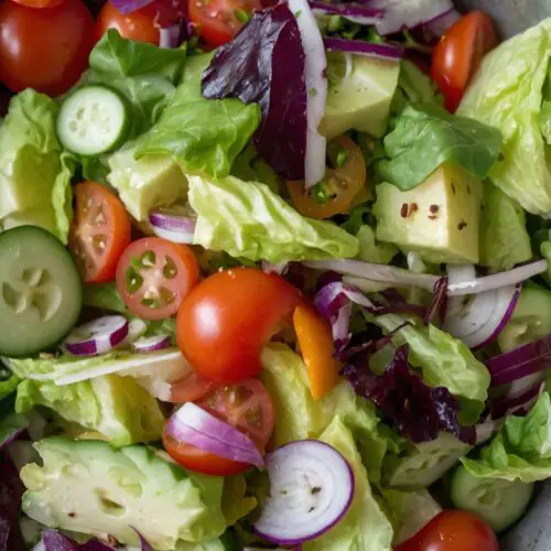 How to make Easy Tossed Salad Recipe