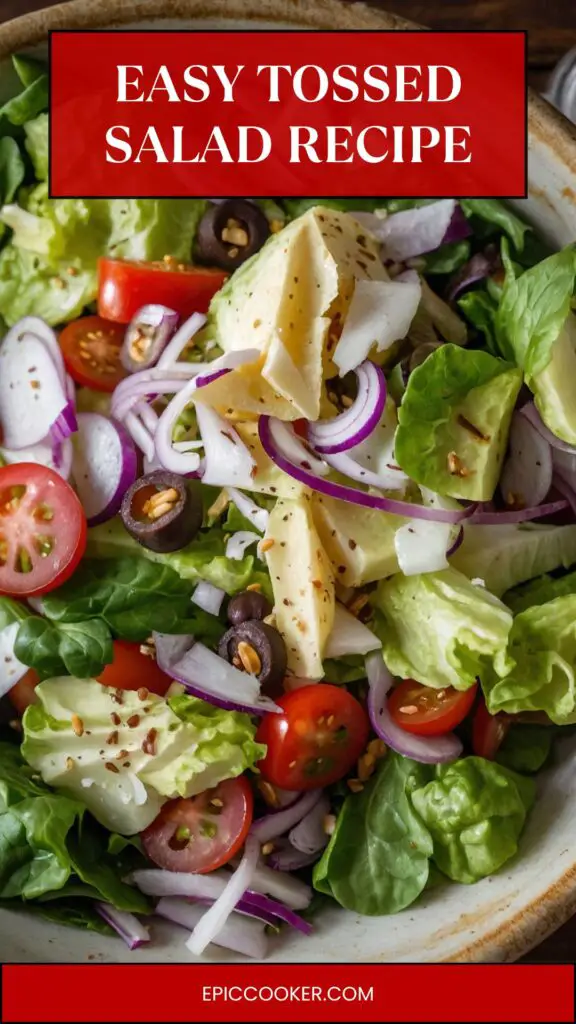 Easy Tossed Salad Recipe