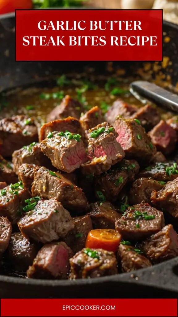 Garlic Butter Steak Bites Recipe