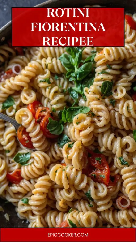 Rotini Fiorentina Recipe Rotini Fiorentina Recipe