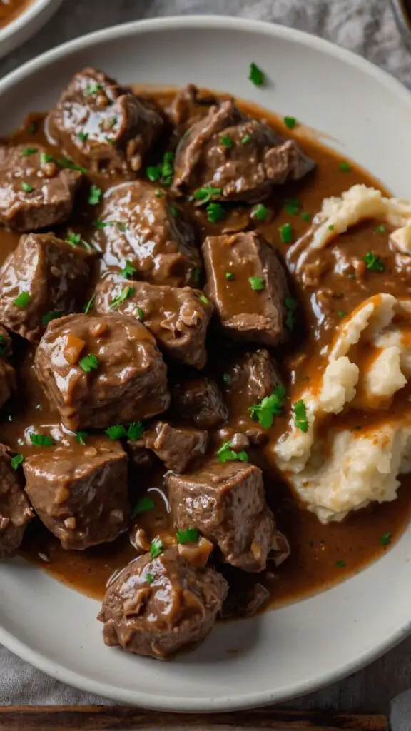 beef tips with gravy copycat recipe beef tips with gravy copycat recipe