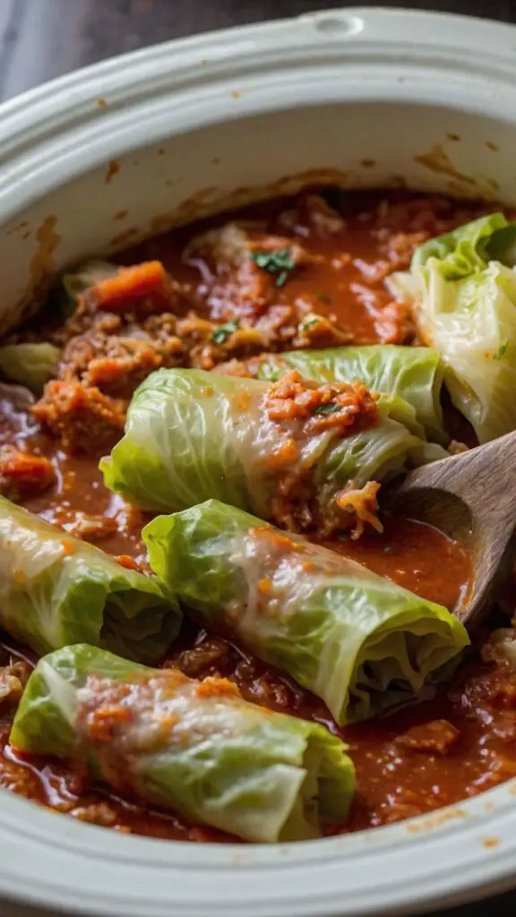How to make crockpot cabbage rolls