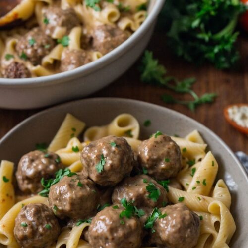 How to make Swedish Meatball Pasta