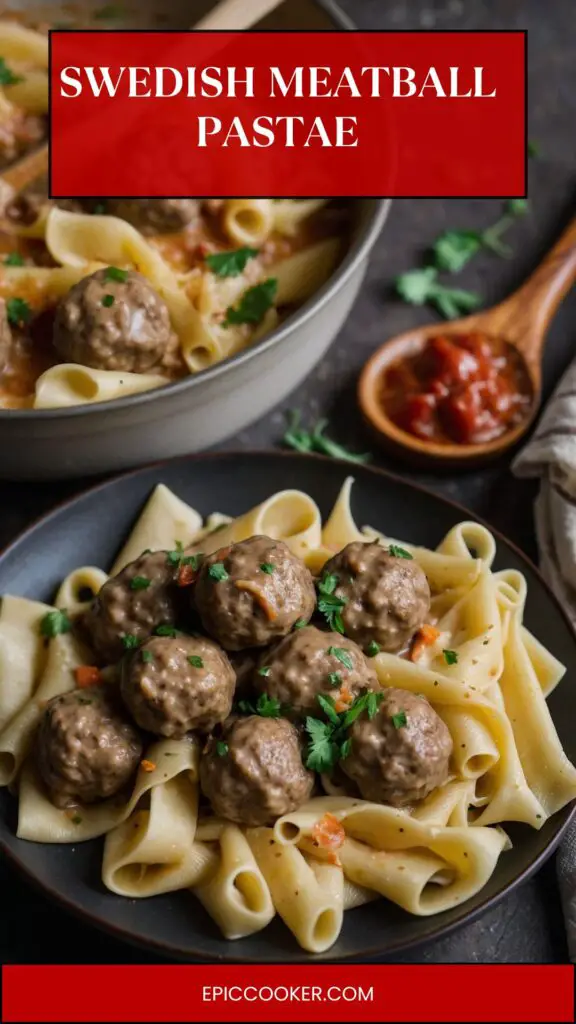 Swedish Meatball Pasta Swedish Meatball Pasta